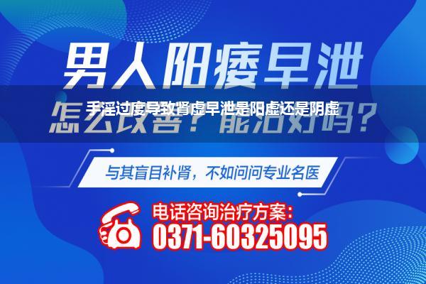 手淫过度导致肾虚早泄是阳虚还是阴虚